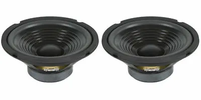 NEW (2) 8  4 Ohm Bass Speakers.SVC Replacement Sound Woofer.Car Home Audio.PAIR • $79