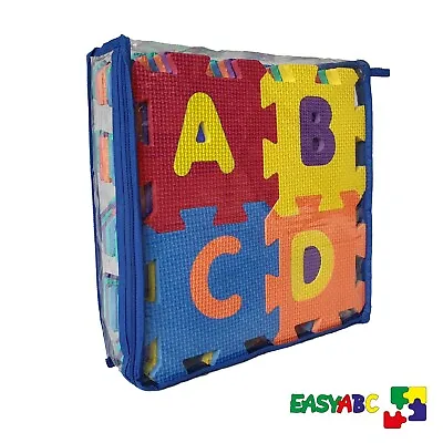 EASYABC 36Pcs Kids' Soft Foam ABC Playmat • £5