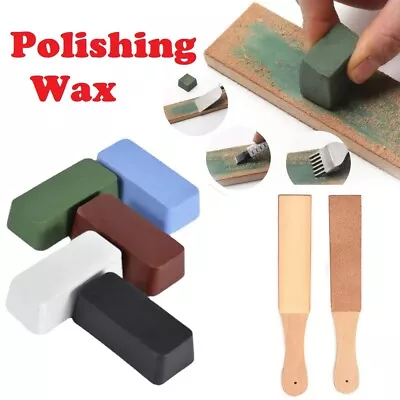 Polish Abrasive Wax Polishing Compound For Buffing Paste Metal Stainless Steel • £7.98