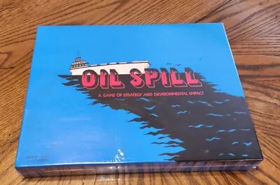 Oil Spill Board Game Strategy And Environmental Impact Game 1990 Newhagy Sealed • £57.83