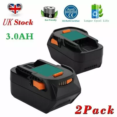 £40.89 • Buy 2x For AEG 4932352112 B1814G L1815R M1830R B1820 B18 3000mAh 18V Li-ion Battery 