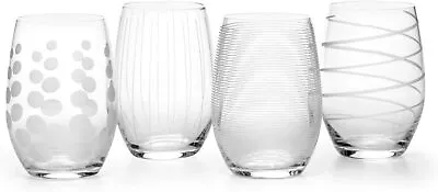 Mikasa 5095528 Cheers Stemless Wine Glass 17-Ounce Set Of 4 Clear  • $60.72