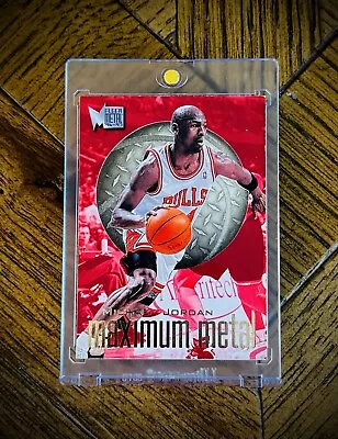 *RARE* 1996-97 Fleer Metal Maximum Metal Michael Jordan SP Bulls • $649.99