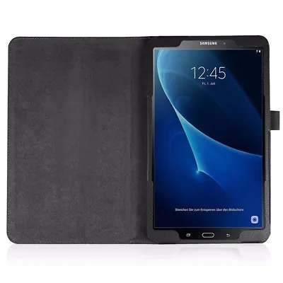 Flip Leather Case Cover/Screen Protector For Samsung Galaxy Tab A A6 10.1 (2016) • $15