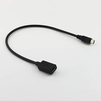 USB 3.1 Type-C Female To Mini USB 5Pin Male Straight Data Charging Adapter Cable • $2.79