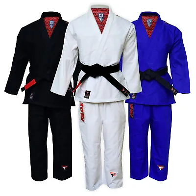 FADI Bjj Gi Brazilian Jiu Jitsu Men Suit Uniform Ray Series 450 GSM With Belt • $64.99