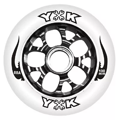 Metalcore Scooter Wheels 100mm X 88a YAK Mechanic - 2 Wheels W/ABEC7 Bearings • $16.95