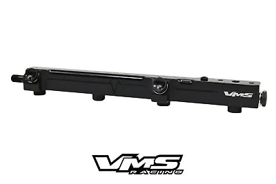 Black Vms Racing Pro Fuel Rail For Honda H22 H23 Swap Civic Crx Integra Accord • $99.95