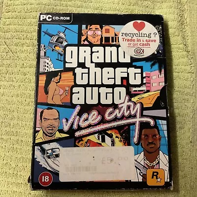 Grand Theft Auto Vice City VC Rockstar Boxed Edition Limited Edition - PC • $25.50