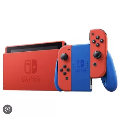 Nintendo Switch Console Mario Red And Blue Edition PAL New Never Opened • $650