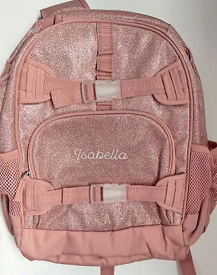 Pottery Barn Kids Mackenzie Large Backpack Pink Sparkle Glitter *isabella* New • $31.99