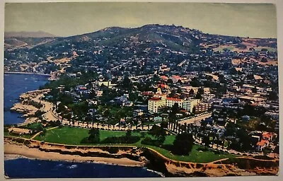 La Jolla Skyline View California Chrome Postcard Unposted CA Aerial • $3.45