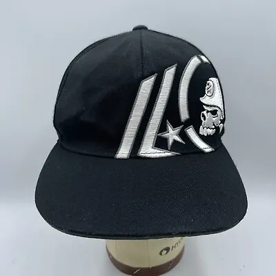 Metal Mulisha Hat Adult Flexfit One Size Black Baseball Cap Supercross FMX MMA • $19.99