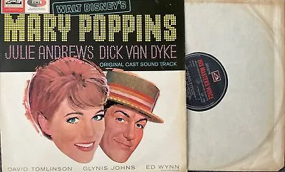 Walt Disney - Mary Poppins 1964 Vinyl LP  CLP 1794 Julie Andrews Dick Van Dyke • £15