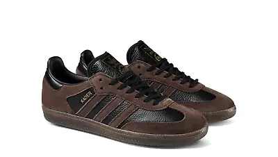 Kader X Adidas Samba ADV Brown Black IF9235 Size 5 - 13 BRAND NEW • $139.71