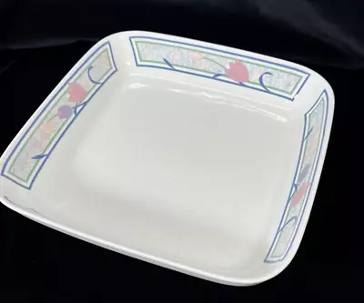 Mikasa Stoneware Square 10 5/8  Baking Dish Lasagna Casserole CAC45 Tropical • $14.99