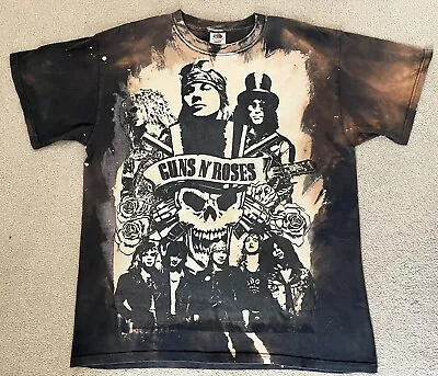 Vintage Guns N Roses Bleach Tee T-shirt Size Large - Fruit Of The Loom • £19.99