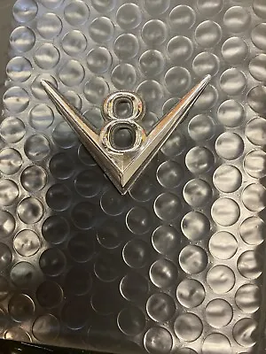 Vintage V8 Car Emblem • $3.99