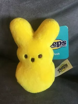 Peeps Yellow Stuffed Animal *miniature* 4  - New With Original Tag • $8.99