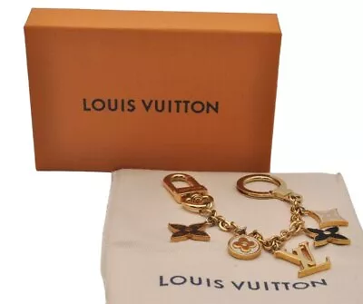 Auth Louis Vuitton Bijoux Sac Chaine Spring Steet Charm Gold M68999 LV Box 8674I • $161