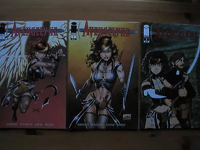 AVENGELYNE Issue 1 By LIEFELDPOULTONGIENI : SETof 3 VARIANT COVERS. IMAGE.2011 • £5.99