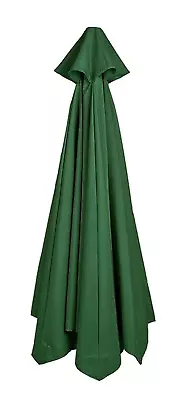 Replacement Parasol Canopy Cover Fabric Garden Umbrella 3 Metres 6 Arms Green • £23.99