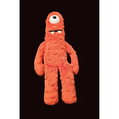 Yo Gabba Gabba Muno TY Beanie Babies 10  Bean Bag Plush Rust Orange 10” 2012 • $14