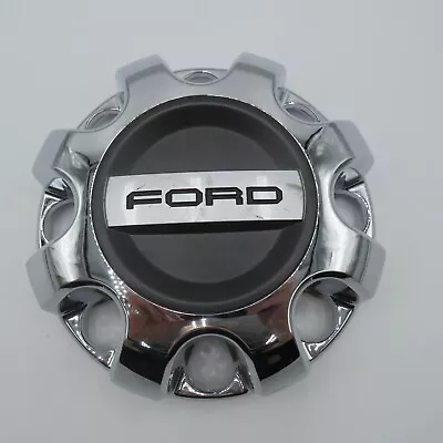 2017-2022 Ford F-250 F-350 Super Duty Rear Center Chrome Wheel Cover Hub Cap OEM • $74.99