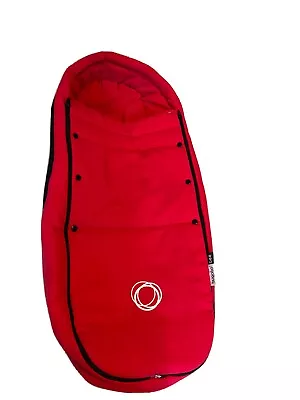 £29 • Buy Bugaboo Red Toggle Footmuff Cosytoes Cameleon Bee Donkey Buffalo Fox Lynx