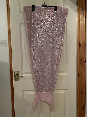 £1.99 • Buy Girls Pink Mermaid Tail Blanket