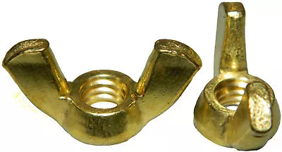 1/4-20 Wing Nuts Solid Brass Quantity 25 • $19.09