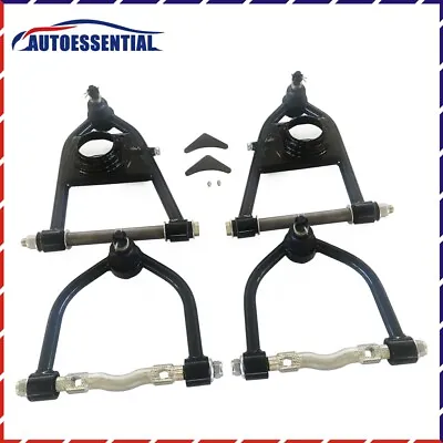 Front Upper + Lower Tubular Control Arms Suspension Kit For 1974-1978 Mustang II • $188.89