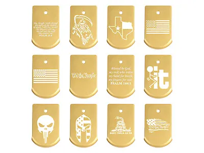 Mag Plate For Sig Sauer P365 P365XL SAS 10 & 12 True Gold Pick Image • $22.99
