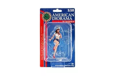 Pin-Up Girls - Sandra - American Diorama 76342 - 1/18 Scale Figurine • $9.04