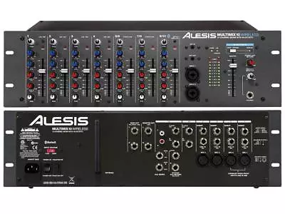 Alesis - Multimix-10 - 10-Channel Rackmount Mixer With Bluetooth Wireless • $499.95