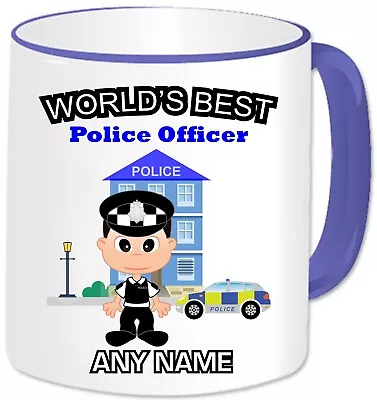 £13.99 • Buy Personalised Gift World's Best Police Mug Cup PC Policeman Officer Hero Present 