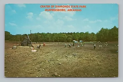 Postcard Crater Of Diamonds State Park Murfreesboro Arkansas • $4.99