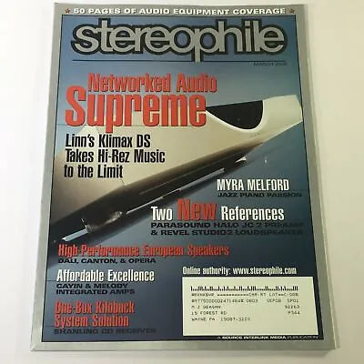 Stereophile Magazine March 2008 - Linn Klimax DS Network Audio / Myra Melford • £14.48