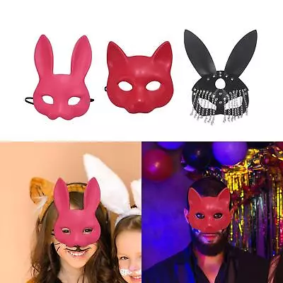 £6.05 • Buy Animal Masks Adults Masquerade Decorative Comfortable Novelty Cosplay Mask
