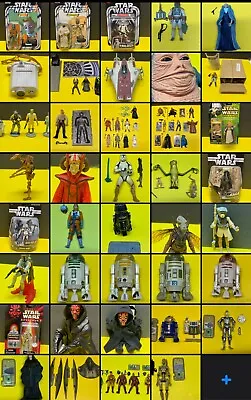 Hasbro Star Wars Figures Vehicles & Accessories 1995 - 2023 POTF2 POTJ 12  TVC • $11.99