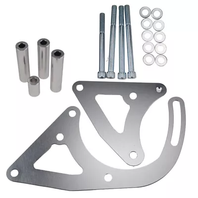 Silver Alternator Bracket Kit Billet Aluminum Fit For Holden V8 253 304 308 Righ • $212