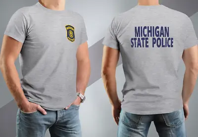 Michigan State Police Shirt  US Police Michigan State Police T-shirt All Sizes • $26.99