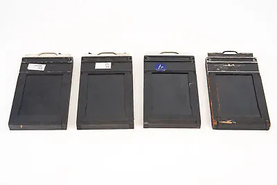 Lot Of Four Graflex Graphic Type 5 Cut Film Holders Size 5 2 1/4 X 3 1/4 V21 • $52.99