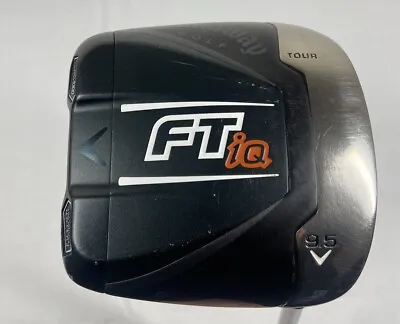 Callaway FT-iQ Driver 9.5* Mitsubishi Rayon Fubuki 63x5ct Flex S Mens RH EUC • $37.49