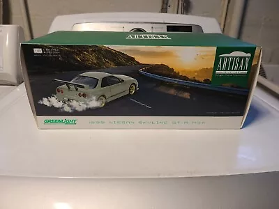 1999 Nissan Skyline GT-R R34 Diecast Greenlight • $44.95