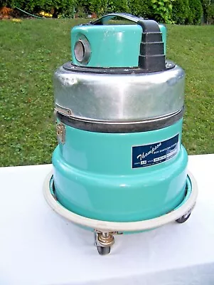 Vintage Thompson Canister Vacuum Silver King TURQUOISE Canister Vacuum • $75