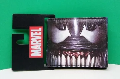 Venom Quick Turn Bifold Wallet ( BLACK ) Bioworld Merchandising BRAND NEW  • $22.99
