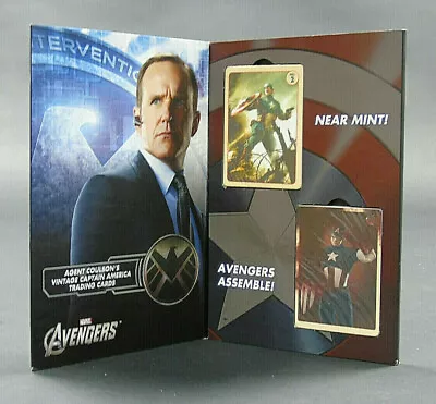 Avengers Captain America Vintage Trading Cards 2012 Marvel Agent Coulson • £149.99