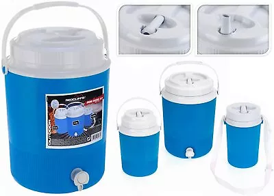 3X Water Drinks Cooler Box Bucket Outdoor Portable BBQ Barrel Jug Travel Camping • £25.95