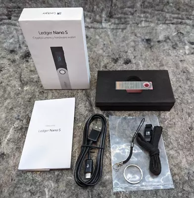 🔥New Ledger Nano S Cryptocurrency Bitcoin Hardware Wallet - Pink - Tested/Works • $111.32